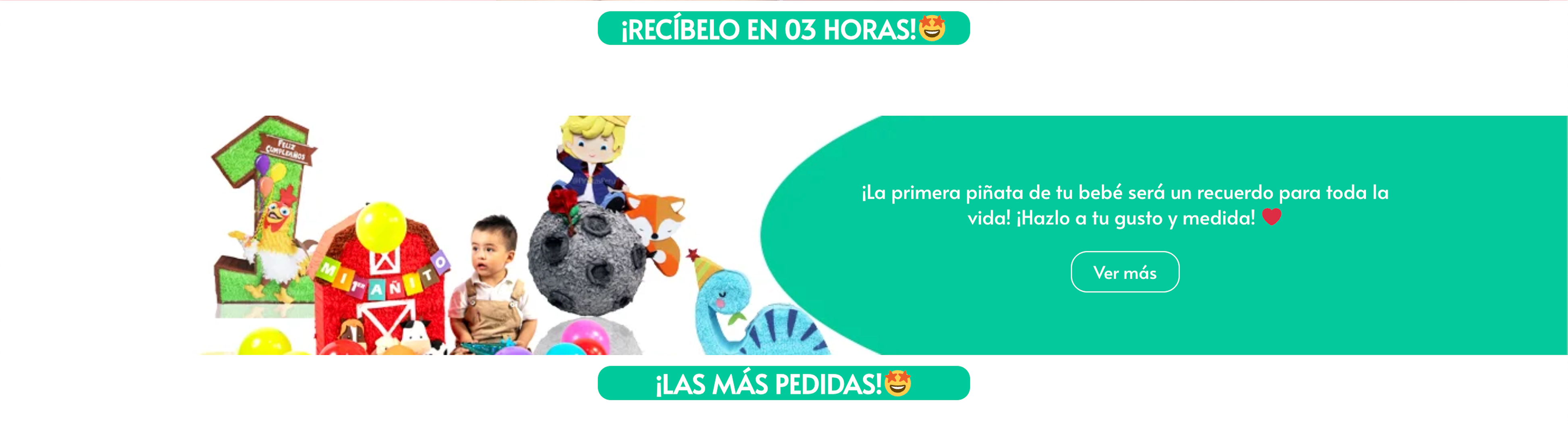 Piñatas Perú — Antes del rediseño — 1